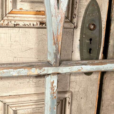 #48546 Antique Gothic Divided Lite Wood Window image 3