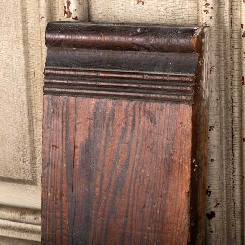 #48553 Salvaged Antique Wood Plinth Trim Block image 2