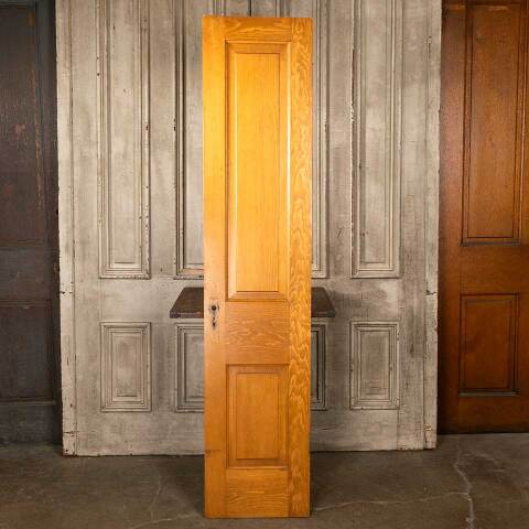 #48560 17x79 Antique 2 Panel Wood Interior Door image 4