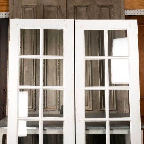 #48579 60x83 Antique 10 Lite French Entry Doors image 6