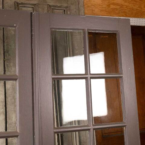 #48579 60x83 Antique 10 Lite French Entry Doors image 4