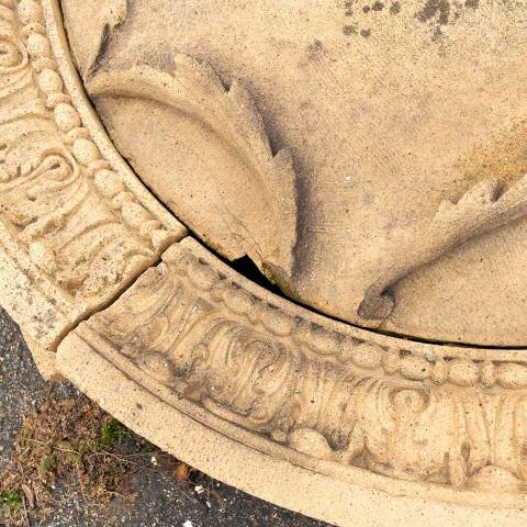 #48637 Salvaged Union Station Terra Cotta Medallion image 4