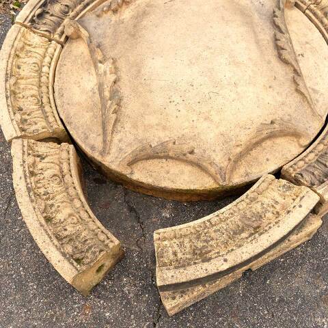 #48638 Salvaged Union Station Terra Cotta Medallion image 5