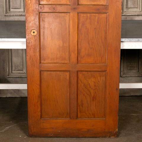 #48683 30x80 Salvaged Antique 8 Panel Interior Door image 8