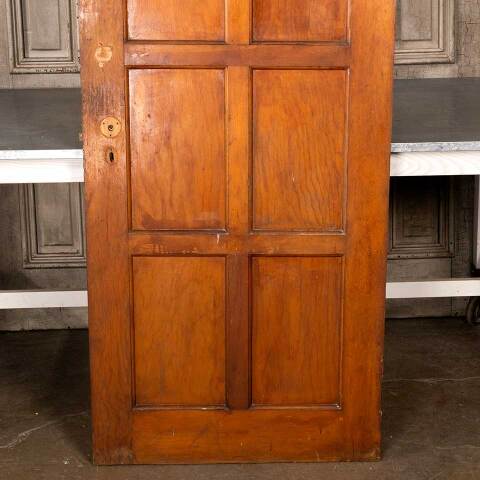 #48684 30x79 Salvaged Antique 8 Panel Interior Door image 6