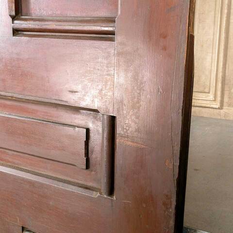 #48690 38x96 Salvaged Antique 5 Panel Interior Door image 7