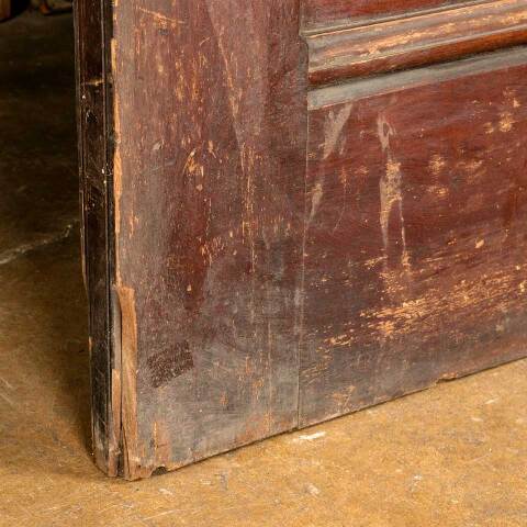 #48691 40x89 Salvaged Antique 5 Panel Interior Door image 5