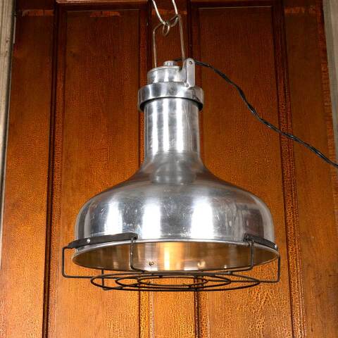 #48876 Salvaged Industrial Aluminum Pendant Light image 3