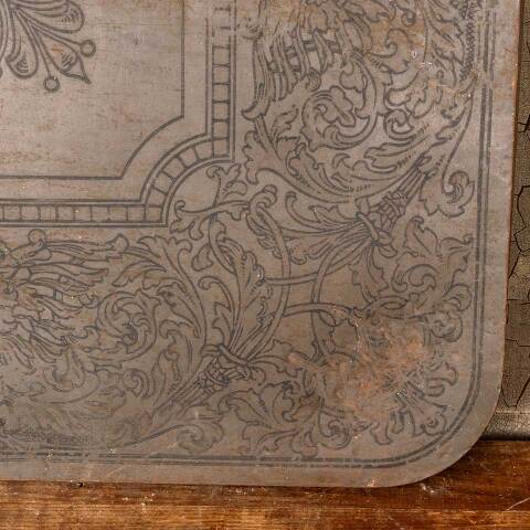 #49019 Antique Wood & Metal Parlor Stove Carpet image 4