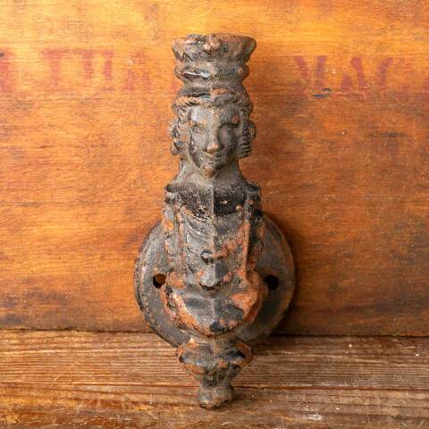 #49061 Antique Cast Iron Figural Ornament image 2