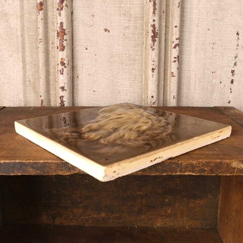 #49077 6x6 Cambridge Encaustic Fireplace Dog Tile image 5