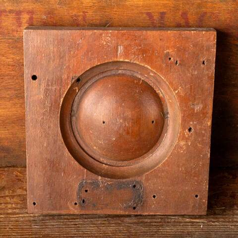 #49090 Antique Wood Rosette Interior Trim Block image 4