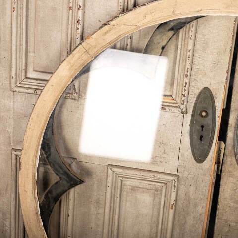 #49175 Antique Large Round Gothic Rosette Window image 7