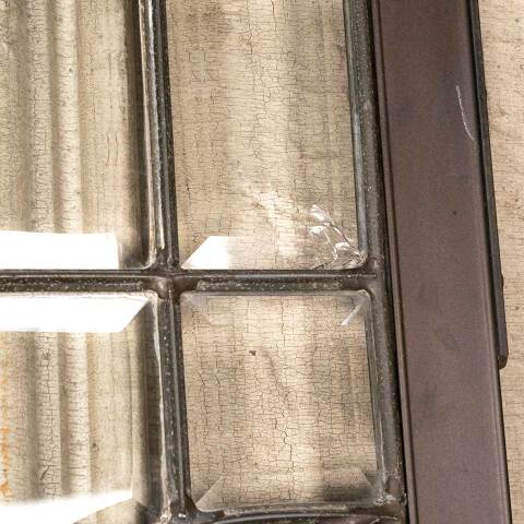 #49181 17x87 Leaded Beveled Glass Side Lite Panel image 8