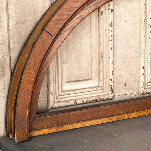 #49278 Antique Arched Wood Window Sash image 2