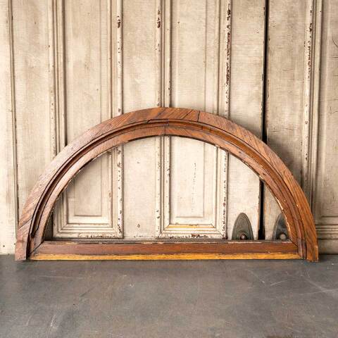 #49278 Antique Arched Wood Window Sash image 5