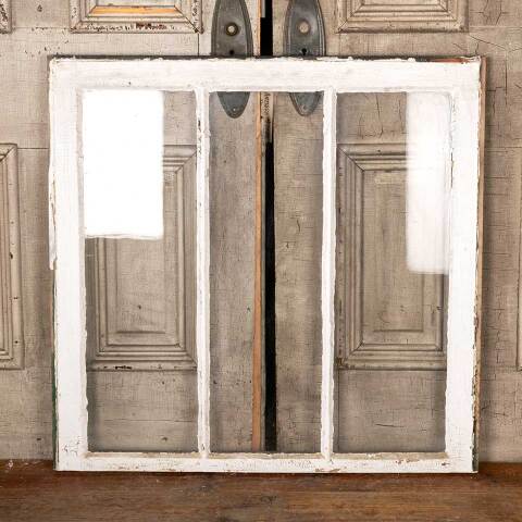 #49290 Antique Divided 3 Lite Wood Window Sash image 8