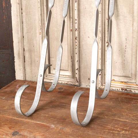 #49297 Vintage Aluminum Exterior Awning Brackets image 2