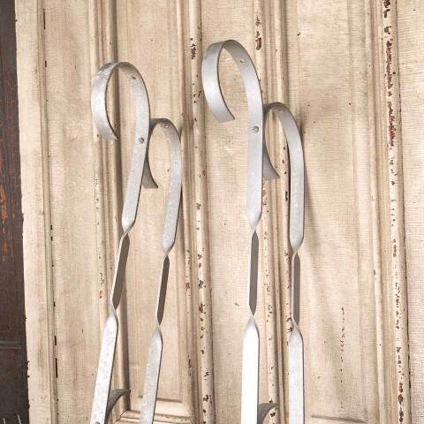 #49297 Vintage Aluminum Exterior Awning Brackets image 3