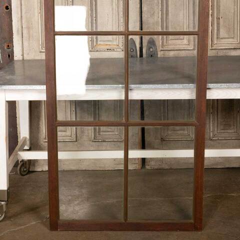 #49310 Antique Large Divided 8 Lite Wood Window image 3