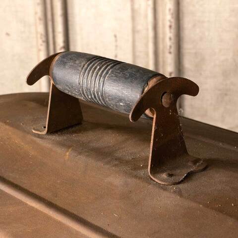 #49322 Antique Copper Boiler with Lid and Handles image 4