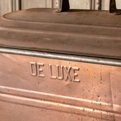 #49322 Antique Copper Boiler with Lid and Handles image 2