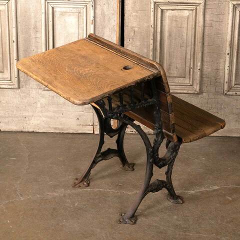 #49323 Antique One Room Schoolhouse Student Desk image 3