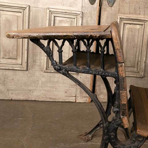 #49323 Antique One Room Schoolhouse Student Desk image 5