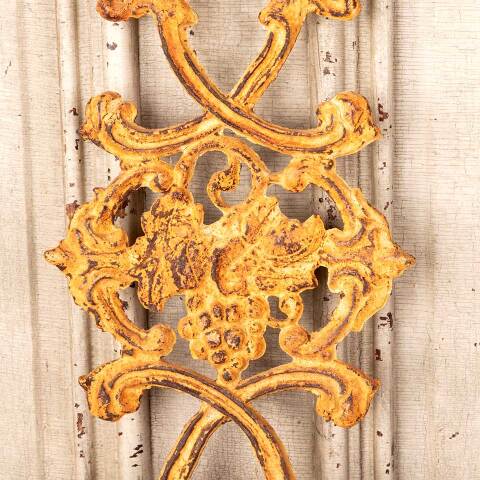 #49328 Cast Iron Wall Mount Sconce Planter Holder image 3