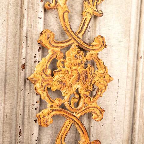 #49328 Cast Iron Wall Mount Sconce Planter Holder image 6