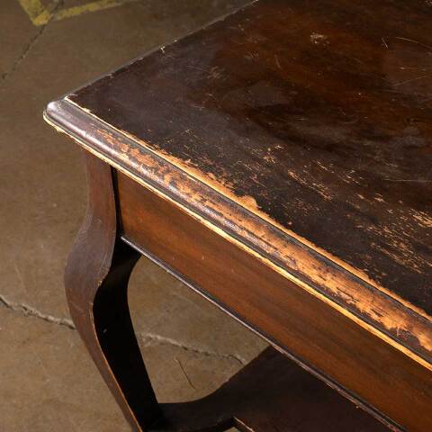 #49349 Antique Wood Table image 2