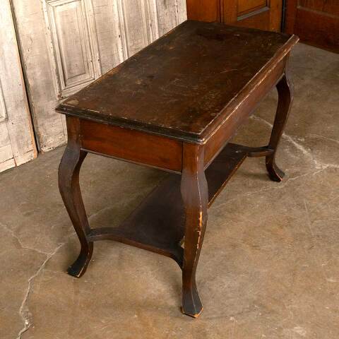 #49349 Antique Wood Table image 4