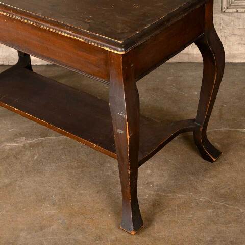 #49349 Antique Wood Table image 7