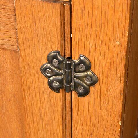 #49448 Antique Oak Dry Sink Cabinet image 6