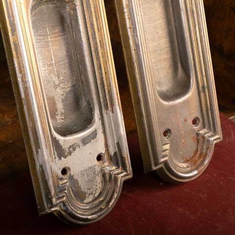 #49573 Arts & Crafts Pocket Door Hardware Pulls image 4