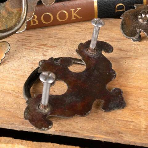 #49702 Vintage Chippendale Furniture Bail Pulls image 4