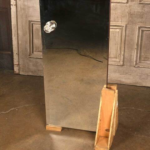 #49766 19x79 Salvaged Beveled Glass Mirrored Door image 3