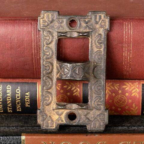 #49829 Antique Oil Lamp Wall Mount Bracket image 2