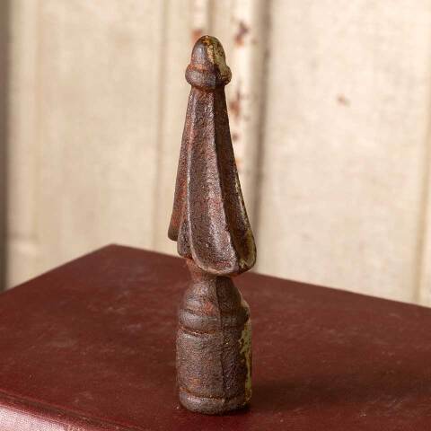 #49840 Salvaged Cast Iron Fence Post Finial Ornament image 6