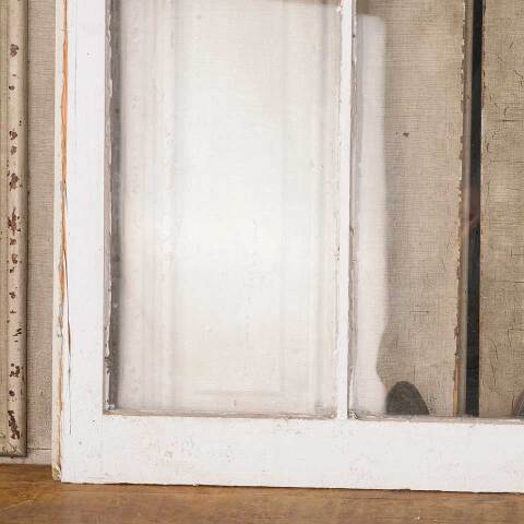 #49852 Antique Divided 3 Lite Wood Window Sash image 6