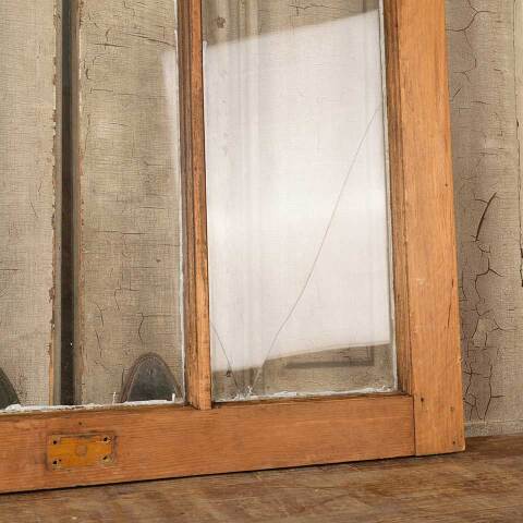 #49853 Antique Divided 3 Lite Wood Window Sash image 4