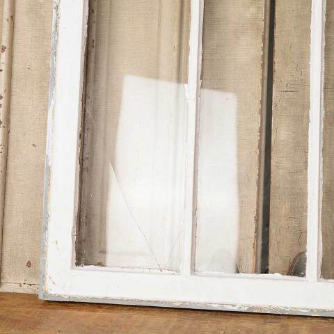 #49853 Antique Divided 3 Lite Wood Window Sash image 6