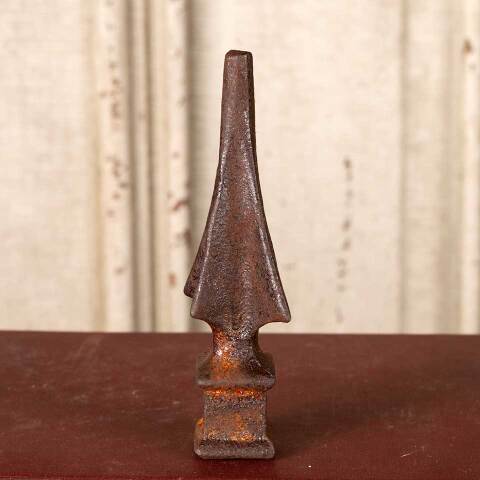 #49859 Antique Cast Iron Fence Post Finial Ornament image 2