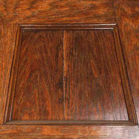 #49952 42x83 Antique Oak 6 Panel Entry Door image 7