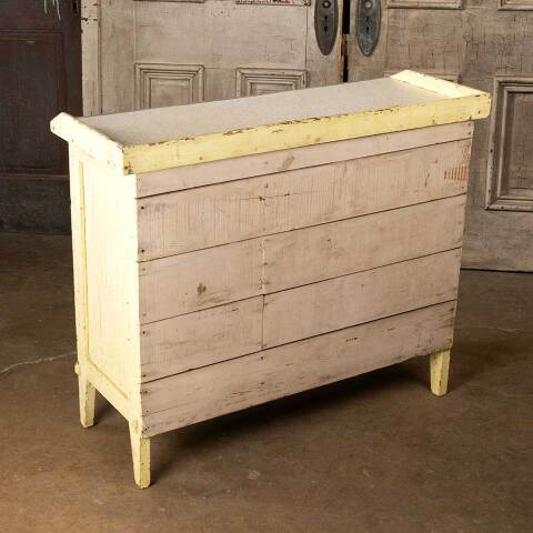 #49963 Antique Painted Wood Dry Sink Cabinet image 8