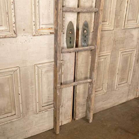 #49990 Antique 7 Rung Wood Ladder image 3