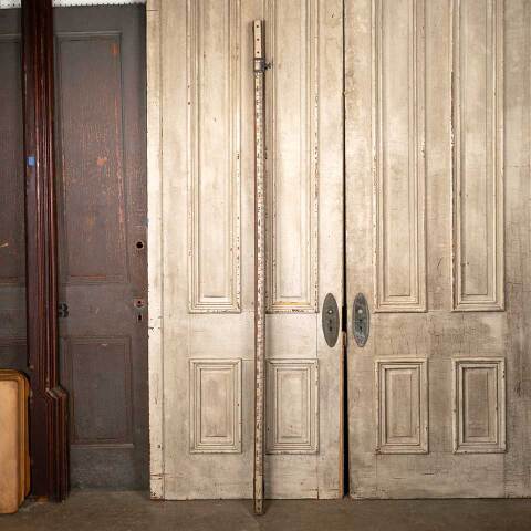 #49991 Antique Adjustable Surveyor's Pole image 2