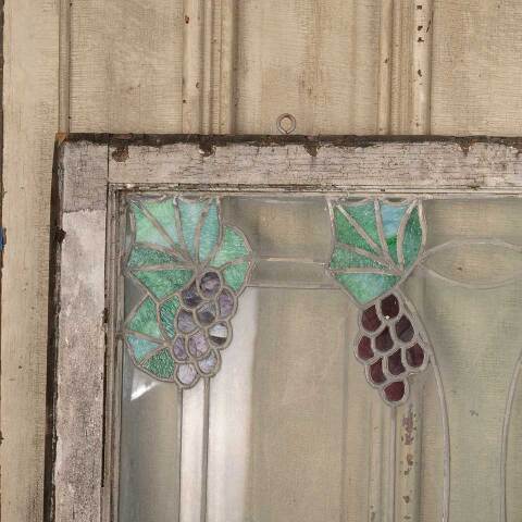 #50011 Salvaged Antique Stained Glass Window image 2