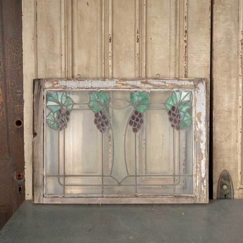 #50011 Salvaged Antique Stained Glass Window image 5
