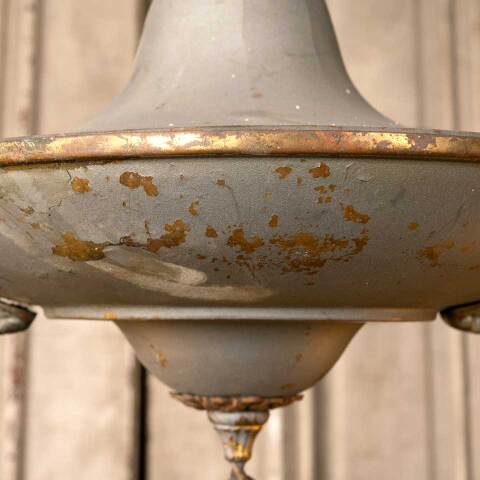 #50047 Salvaged Antique Victorian 2 Bulb Chandelier image 8